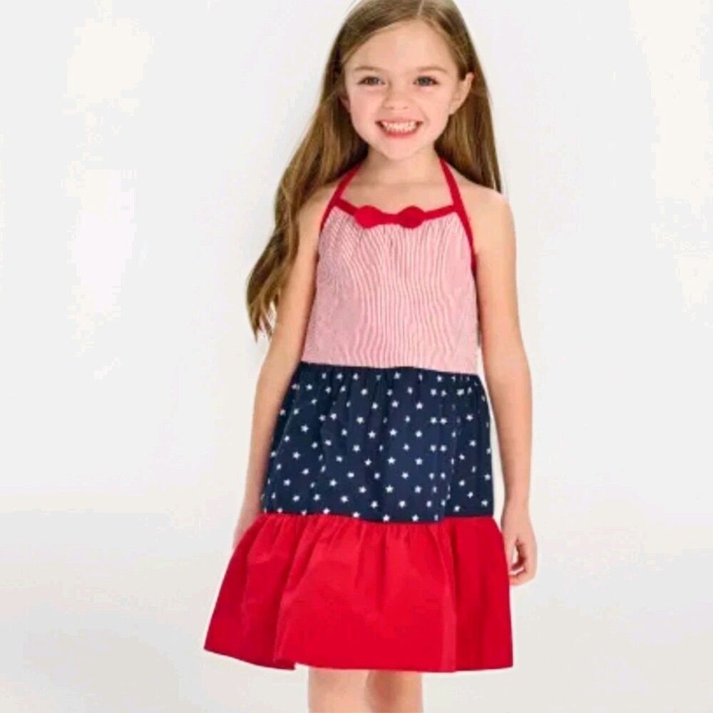Gymboree American Cutie Sz 5t Dress Sundress Patriotic 4th July Veterans Day
